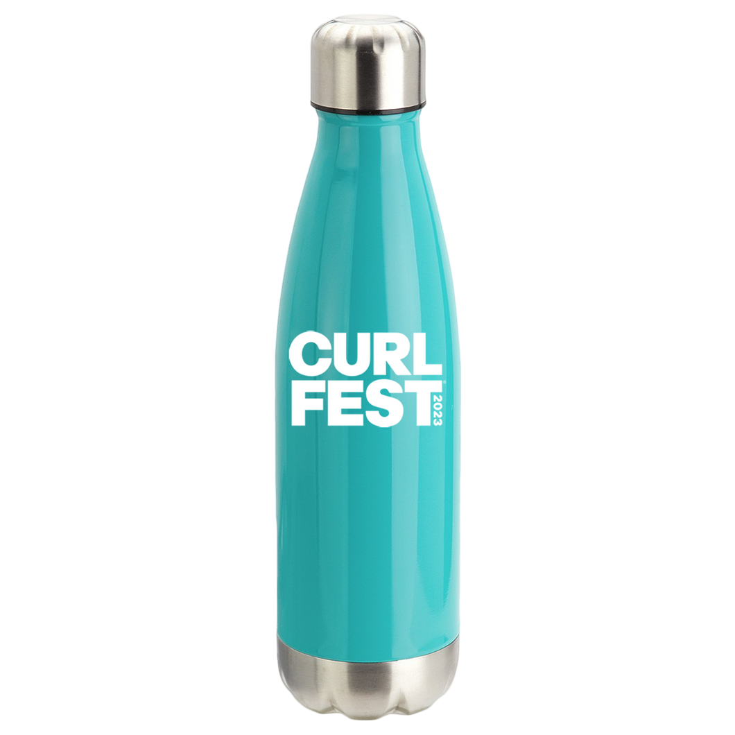 CURLFEST Water Bottle (Blue)