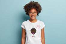 Load image into Gallery viewer, Kinky Curly and Proud Cartoon Tee (short)
