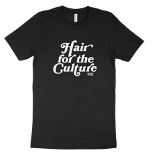 Load image into Gallery viewer, Hair for the Culture Black Tee

