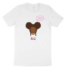 Load image into Gallery viewer, Kinky Curly and Proud Cartoon Tee (puffs)
