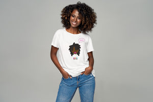 Kinky Curly and Proud Cartoon Tee (dreads)